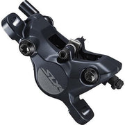 Shimano SLX M7100 remklauw met post mount en resin zuigers, geschikt voor mountainbikes en fietsremmen.