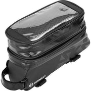 Zwarte SKS Explorer Smart frametas van 1,35 liter voor bikepacking, bevestigd aan fietsframe, waterbestendig en stevig ontwerp