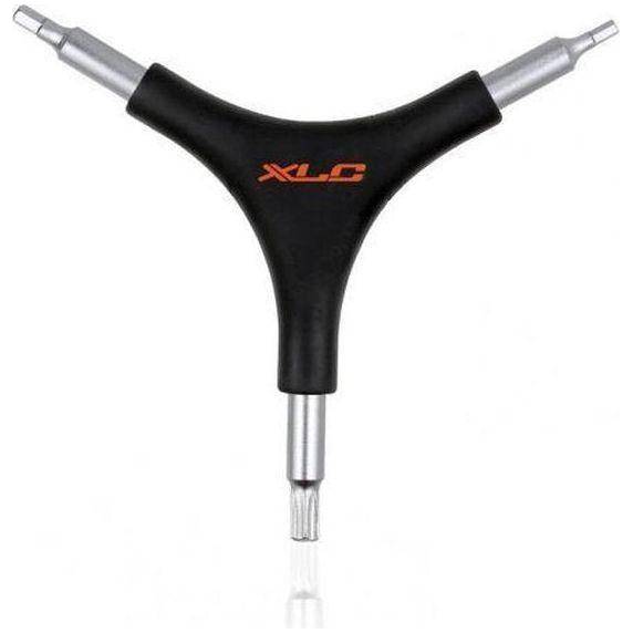Xlc Inbus/Torxsleutel Y-Model To-M15 4/5Mm/T25 Zwart/Zilver - Le Coq Wielerartikelen