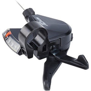 Shimano Altus SL-M2010 9-speed rechts shifter in zwart met optisch schakelscherm, geschikt voor mountainbikes en racers