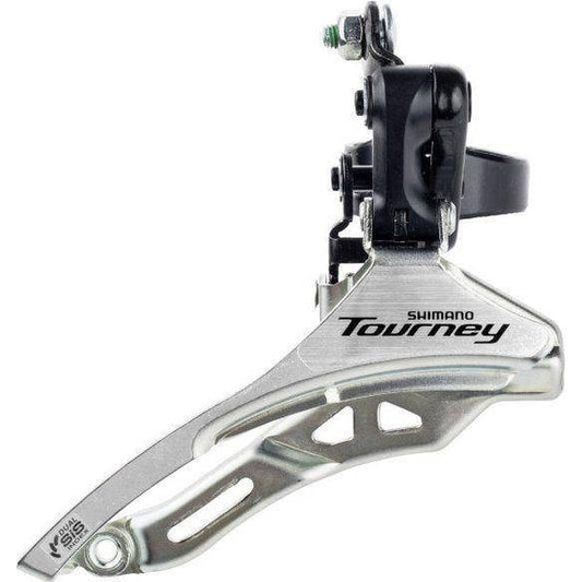 Shimano Voorderailleur 3 X 6/7 Speed Tourney Fd-Ty300 Down Swing/Top Pull - Le Coq Wielerartikelen
