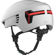 Crnk Racefiets helm Genetic met ventilatiegaten en strakke pasvorm voor wielrenners, zwart met rode details.