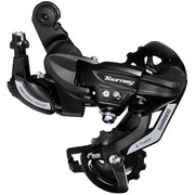 Shimano Tourney RD-TY500 achterderailleur voor 6/7/8-speed met lange kooi, geschikt voor racefietsen en mountainbikes