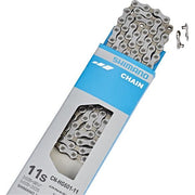 Shimano CN-HG60 ketting voor 11-speed fiets, inclusief quick link, geschikt voor Shimano 105 groepen, zichtbaar in de afbeelding