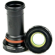 Shimano Deore M5100 BSA trapas BB-MT501 Hollowtech II voor mountainbike, zwart, 68/73 mm asmaat, stevig en lichtgewicht