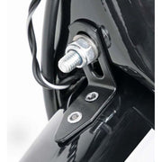 Zwarte SKS Bluemels Basic spatbordenset voor 27,5 en 29 inch fietsen, beschermt tegen modder en water.