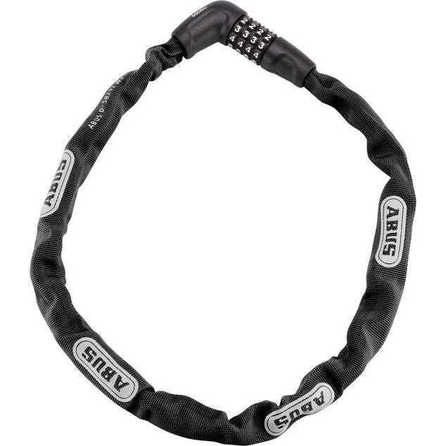 Abus Steel-O-Chain 5805C kettingslot van 110 cm met cijfercode, stevig beveiligingsslot voor fietsen en accessoires