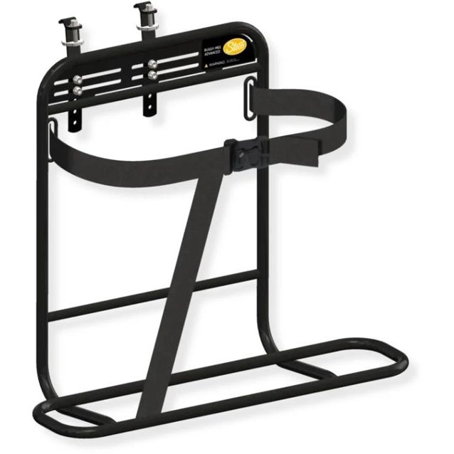 Steco Buggy-Mee Advanced mat in zwart voor buggy, zichtbaar op de afbeelding. Beschermende accessoire voor kinderwagen.