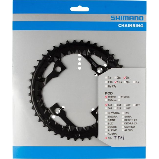 Shimano FC-T521 44T Kettingblad 4 Arm Zwart