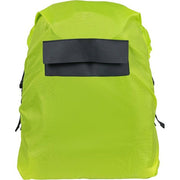 Basil Keep Dry Regenhoes voor fietstas, verticaal, neon geel, waterdicht en bescherming tegen regen, fietsaccessoire