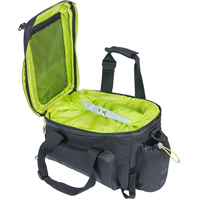Basil Miles XL Pro bagagedragertas, waterdicht, 9-36 liter, stevige tas voor bagage en reizen.
