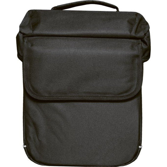 Groenelands zwarte enkel fietstas Travel 20 liter, 30 x 37 x 17 cm, geschikt voor bagage en fietsaccessoires