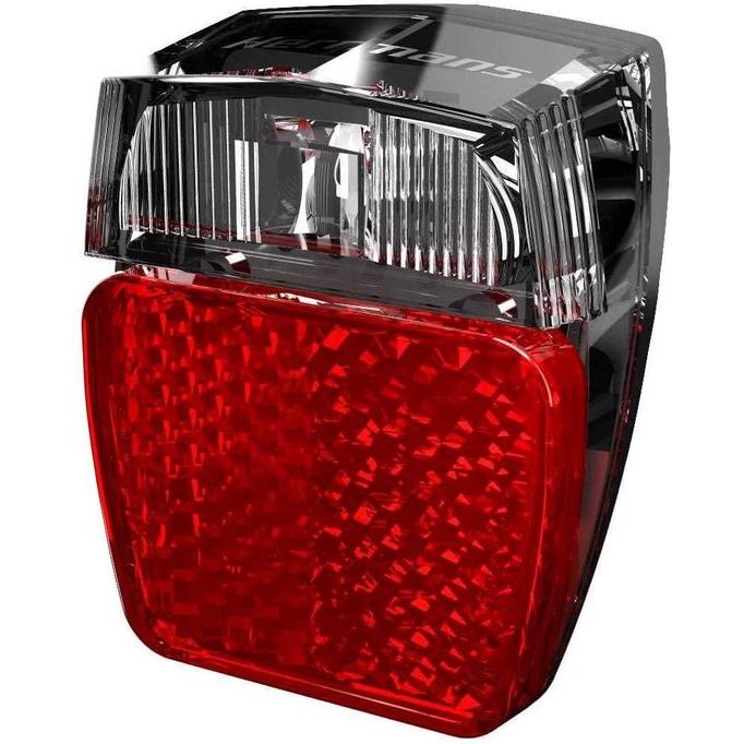 Herrmans H-Trace Mini achterlicht voor fiets, 6-12V, 180 lumen, compact en duidelijk zichtbaar in het donker