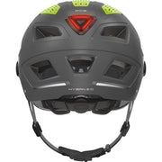 Abus Hyban 2.0 Ace Speed Pedelec helm met vizier, zwart met reflecterende details, veiligheidshelm voor elektrische fietsen