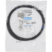Shimano Sis-Sp51 zwarte buitenkabel voor schakelen, 5 mm diameter, 7,62 meter lengte, geschikt voor fietssysteem.
