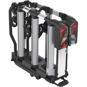 Pro-User Diamant FG3 fietsendrager voor 3 fietsen, vouwbaar, geschikt voor trekhaak, zwart met bevestigingshaken