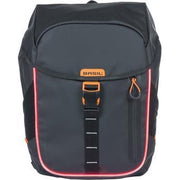 Basil Miles Daypack fietsrugzak in nordlicht kleur, 17 liter, 31x17x44 cm, met verstelbare schouderbanden en ritssluiting