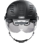 Abus Hyban 2.0 Ace speed pedelec fietshelm met vizier, lichtgewicht en stevige bescherming voor wielrenners.