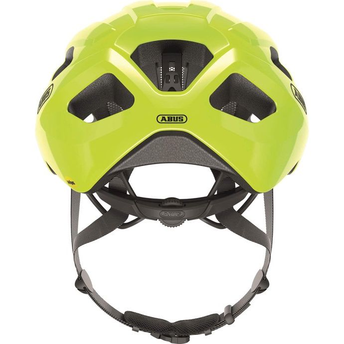 Abus Macator Mips racefietshelm met sportief ontwerp en ventilatieopeningen, instaphelm voor wielrennen