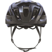 Abus Aduro 3.0 e-bike helm met geoptimaliseerde ventilatie en stevige constructie, geschikt voor stadsritten op de fiets.