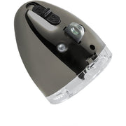 Axa 606 Steady Auto 15 Lux koplamp, held in hand, met reflector en lens, voor veilig autorijden in het donker.
