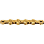 KMC X12 12-speed ketting met 126 schakels, waxed, geschikt voor racefietsen en mountainbikes, zwart en stevig.