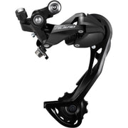 Shimano Deore M5120 SGS achterderailleur voor 10/11 snelheden, direct-mount, zwart, zichtbaar op afbeelding.