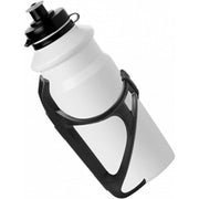 Polisport Premium kunststof bidonhouder zwart voor fiets, stevig en lichtgewicht, geschikt voor race- en mountainbikes.