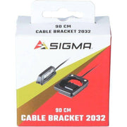 Zwarte Sigma Sport 00530 passieve fietscomputer houder voor veilige bevestiging en gebruik op de fiets.