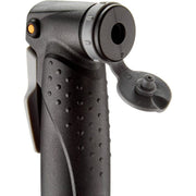Topeak Deluxe fietsonderdeelset met minipomp, compacte fietspomp en accessoires voor inflatie en reparaties.