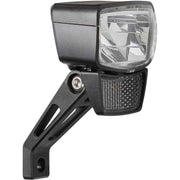 Axa NXT koplamp voor e-bike, 6-12V met geïntegreerde reflector, helder licht en veilige zichtbaarheid.