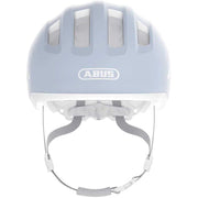 Abus Smiley 3.0 Ace kinderfietshelm met verstelbaar systeem en LED-verlichting, roze en blauwe kleuren, geschikt voor kinderen