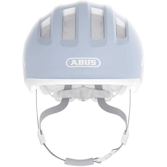 Abus Smiley 3.0 Ace kinderfietshelm met verstelbaar systeem en LED-verlichting, kleurrijk en veilig voor kinderen.