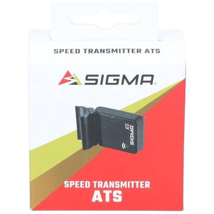 Sigma snelheidszender Ats, fiets snelheidssensor met digitale display en draadloze aansluiting, geschikt voor nauwkeurige snelheidsmeting