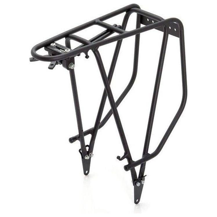 XLC achterdrager voor 28" fietsen, stevig bagagedrager Rp-R03 met montagebeugels en bevestigingspunten.
