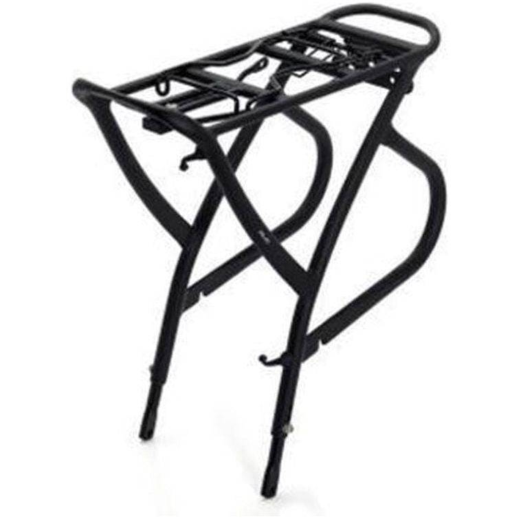 XLC achterdrager voor 26/28 inch fietsen, stevig bagagedrager met Rp-R01 bevestiging en metalen constructie
