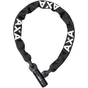 Zwart Axa Linq City kettingslot van 100cm met 7mm ketting, stevig en geschikt voor fietsbeveiliging