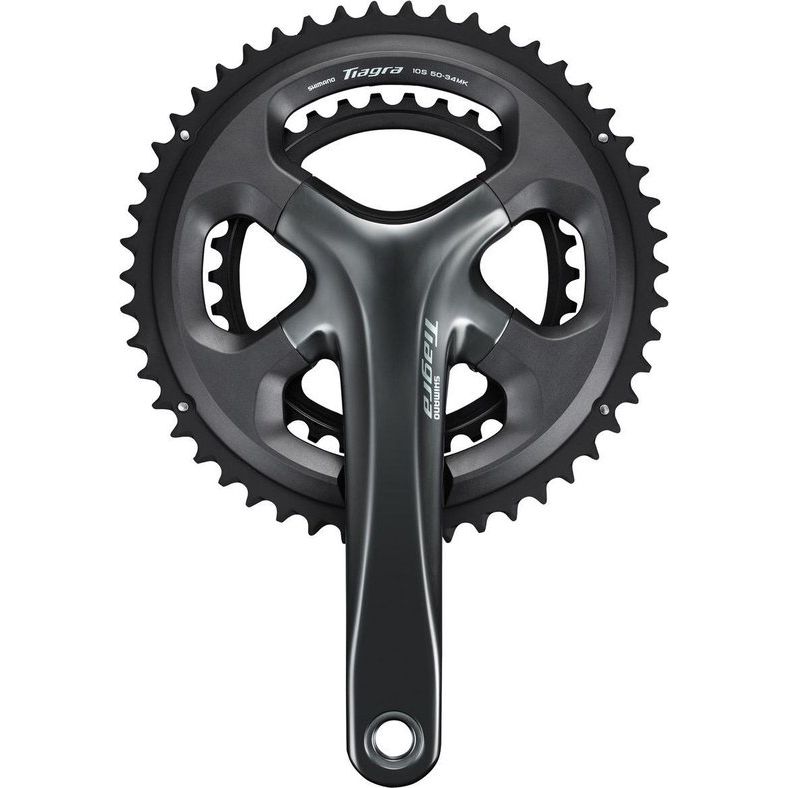 Shimano Kurbelgarnitur 2 X 10 Speed Tiagra FC-4700 - 172.5/52-36 Hohlachse - Schwarz