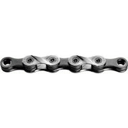 KMC 9-speed ketting met 114 schakels in zilver/grijs voor fiets, geschikt voor 9-speed aandrijving.