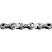 KMC X8 8-speed ketting in zilver/grijs voor fiets, 114 schakels, 1/2" x 3/32" maat, duurzame fietsketting