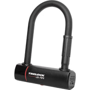 Trelock U-slot beugelslot U5 Mini ZB401 zwart met 83/140mm lengte, veilig en stevig fietsslot op de afbeelding