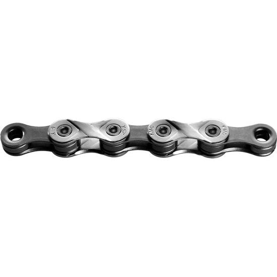 KMC X9 9-speed ketting met 122 schakels, nikkel-geplateerd, geschikt voor fiets met 1/2" x 11/128" aandrijving