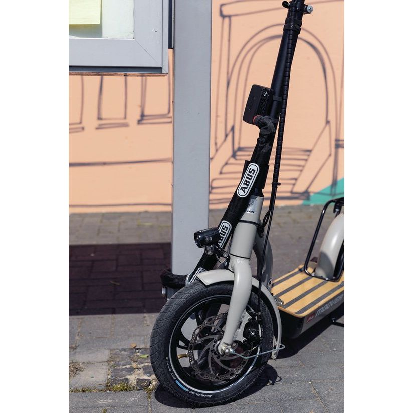 Abus Alarmbox 2.0 Schwarz + Einsteckkette Ach 6Ks/100