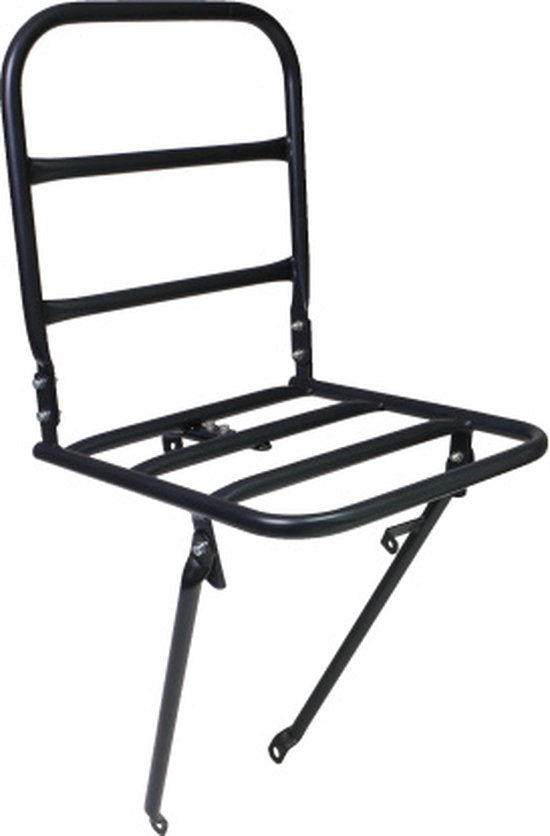 Steco transport voordrager van 30x30 cm met matzwarte afwerking voor kroonboutmontage, zichtbaar op de afbeelding