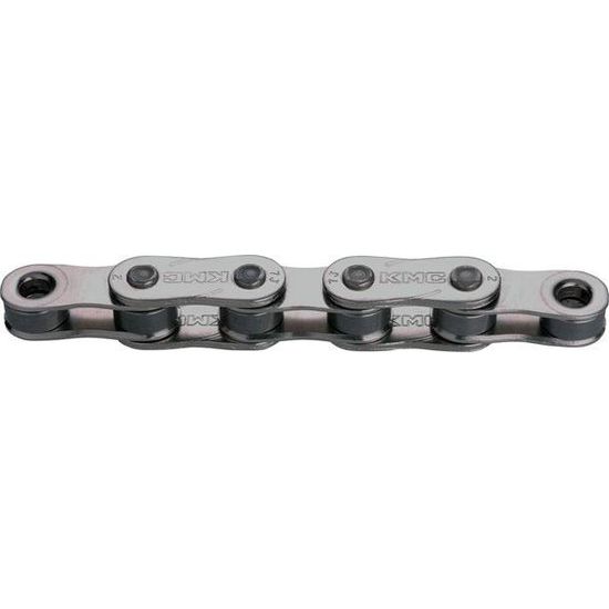 KMC Z1EHX ketting voor single speed fietsen, 1/2" x 1/8" met 112 schakels, geschikt voor duurzame ritten
