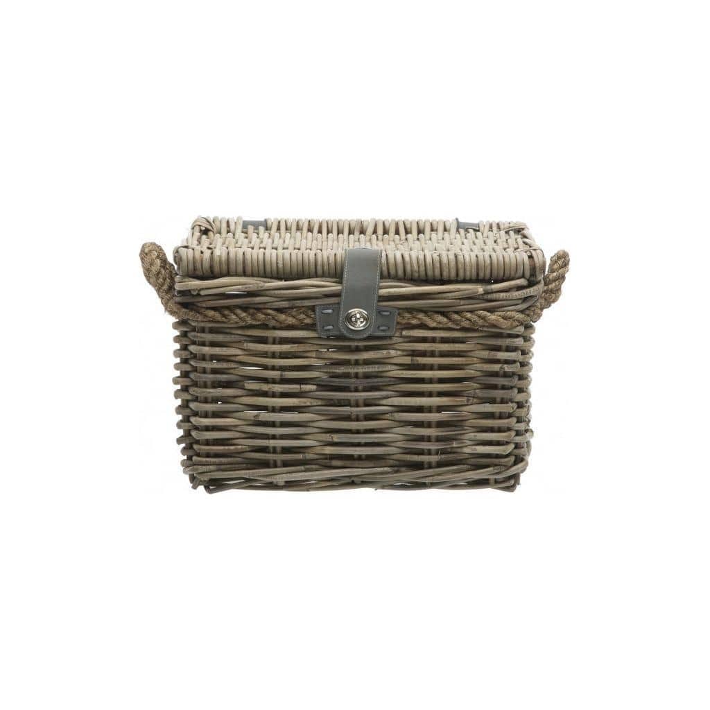 New Looxs Rotan Fietsmand Melbourne Medium 24 Liter 38 X 27 X 24 Cm - Le Coq Wielerartikelen