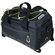 Basil Miles Trunkbag bagagedragertas, waterdicht, 7 liter capaciteit, geschikt voor fietsbagage, zwart en waterdicht materiaal