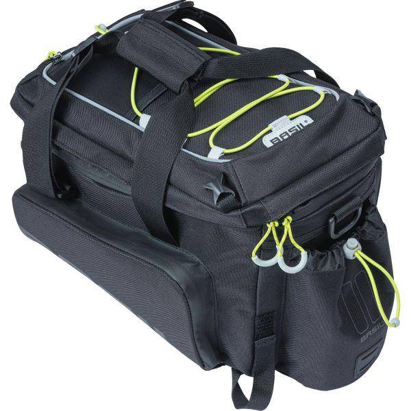 Basil Miles XL Pro bagagedragertas, waterdicht, voor 9-36 liter bagage, stevige fietstas voor op de fiets