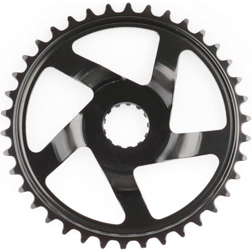 Miranda kettingblad 38T direct mount voor Bosch e-bike motor, zwart, zichtbaar op de afbeelding
