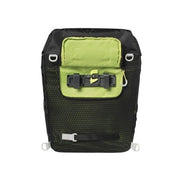Basil Miles Daypack waterdichte fietstas met hook-on systeem, zwart, voor fietsaccessoires en bagage.